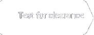 Test for clearance